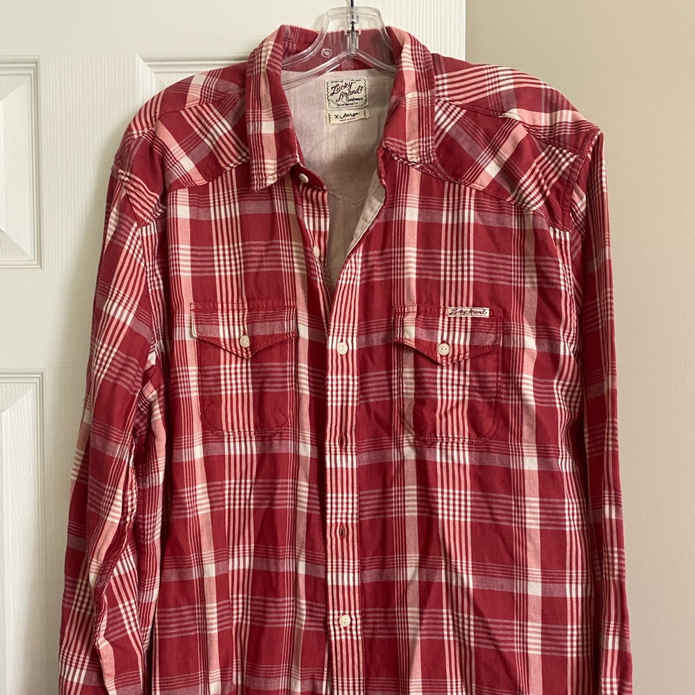 Lucky Brand Mens button down shirt